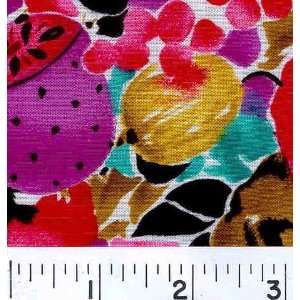  4445 Wide Fruit Bright Multi Fabric By The Yard Arts 