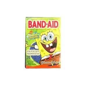 4473 Bandage BandAid Wound Latex St Plastic Ast Strp SpongBob 24 Per 