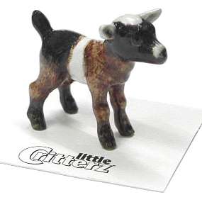 Little Critterz Chiumbo Pygmy Goat Kid Figurine  