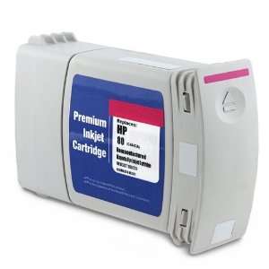  HP 80 Ink Cartridge (C4847A)   Remanufactured, 350ml 