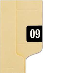  Smead Products   Smead   Year 2009 End Tab Folder Labels 