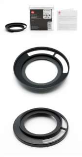 This listing is for a Leica E77 filter carrier for the 18mm f3.8 lens 