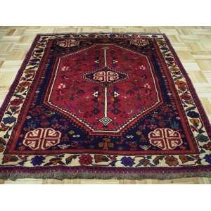    & Free Pad 4x5 Handmade Persian Rug G391