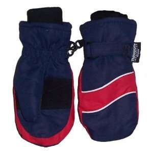  2 4yrs Ski Mitten. Contrast Piped. Thinsulate and 