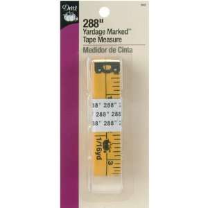  Tape Measure 288in Yardage Marked 6 Pack 