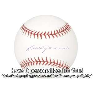  Luis Aparicio Personalized Autographed Baseball Sports 