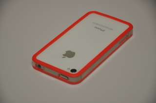 GRIFFIN Reveal Frame Light Red Backless Case Cover iPhone 4 4G 4S FAST 