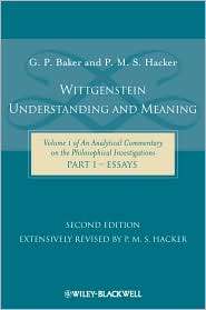   Part I Essays, (1405199245), G. P. Baker, Textbooks   