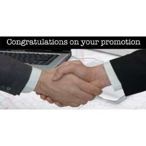  3x6 Vinyl Banner   Congratulations On Your Promotion 