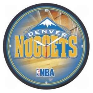 Denver Nuggets Round Clock