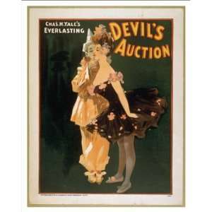   Poster (M), Chas H Yales everlasting Devils auction