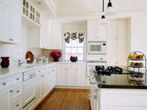 White Shaker 10 x 10 RTA Kitchen Cabinet Furniture  