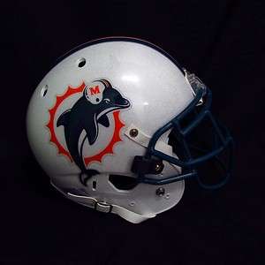   Miami Dolphins Game Worn Helmet Thru 9/25/11 @ Cleveland Browns  