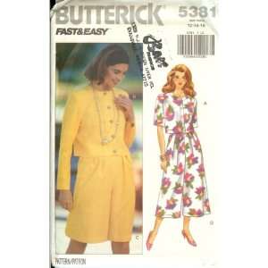  Butterick 5381 Arts, Crafts & Sewing