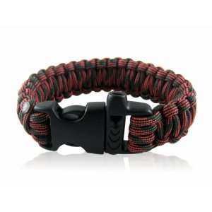   Whistle Paracord 550 Survival Bracelet Wristband