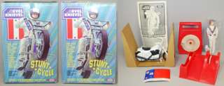 Evel Knievel 1975 Ideal Stunt Cycle Set 3rd Issue MIB  