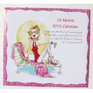  Girls/women 2012, 16 Month Calendar