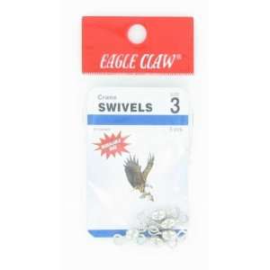  Crane Swivels Nickel Size3 5pcs