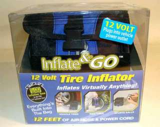 Bonaire Inflate & GO 12V Tire Inflator 8ft Power Cord  