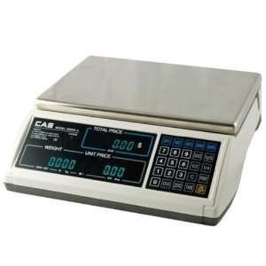   CAS S 2000 Jr Price Computing Scale w/ LCD Display 60 lbs Electronics