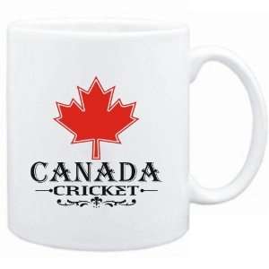    Mug White  MAPLE / CANADA Cricket  Sports