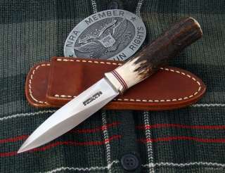 Randall Made Knives Knife Rare Stag 24 Guardian Boot Dagger New SS 