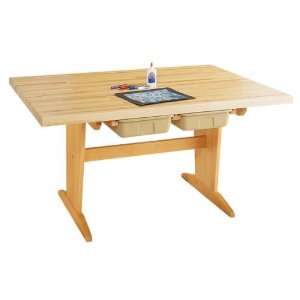  Shain PT 60P Art Planning Table w/ Tote Trays & Laminate 