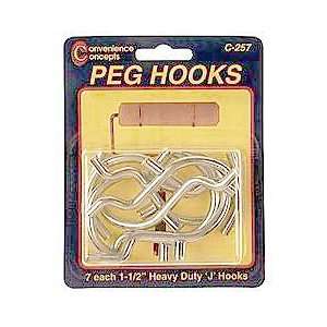  Convenience Concepts B 251 J Pegboard Hooks (250 pack 