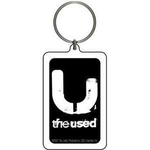 THE USED BAND LOGO LUCITE KEYCHAIN