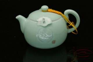 Yue kiln Ancient impression Kung Fu Celadon Tea Set  