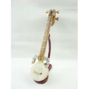  Uyghur Guitar Xinjiang Handcraft Rawap +Case+Stand 30cm 