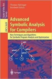 Advanced Symbolic Analysis for Compilers New Techniques and 