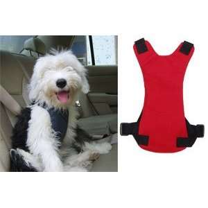 Universal Fit Soft Safety Walk Dog Pet Seat Belt Car Outward Harness 