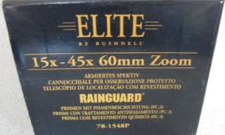 BRAND NEW SEALED Bushnell Elite 15 45x60 Spotting Scope PC 3 781548P 