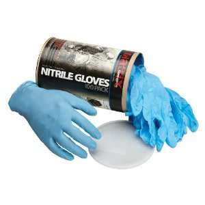  Matrix Concepts N1 100 Blue Nitrile Mechanic Gloves 