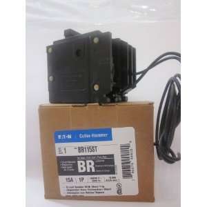  Cutler Hammer br115st Circuit Breaker, 1 Pole 15 Amp with 