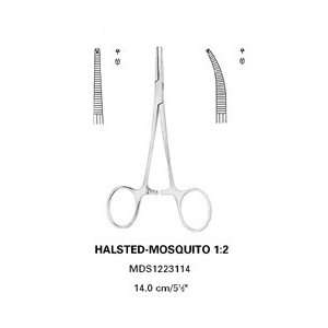   , Halsted Mosquito 12   12 Teeth, Curved, 5 1/2 inch , 14 cm   1 ea