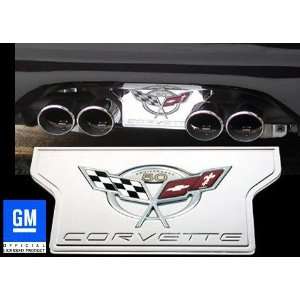   Plate   Billet Chrome with 50th Anniversary Logo  1997 2004 C5 & Z06
