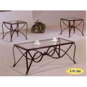 Spider 3pc Coffee/End Table Set ( w/7789GL)
