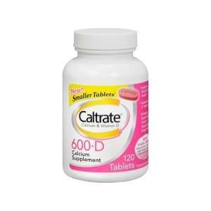 Caltrate 600+D Calcium Supplement 120 Tablets   Free Centrum Ultra 