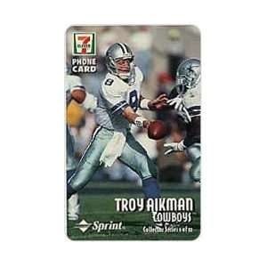 Collectible Phone Card 15m 7 Eleven 1996 NFL Football Series Cplt 