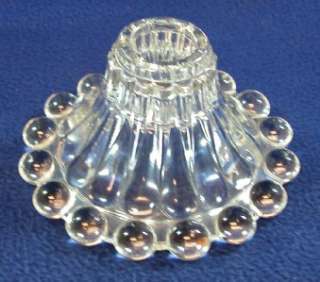 1800S STYLE GLASS CANDLESTICK FROM TVS THE BIG VALLEY+  