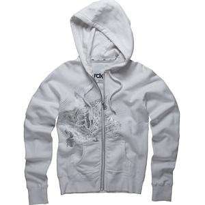  Fox Racing Womens After Hours Zip Hoody   Large/White 