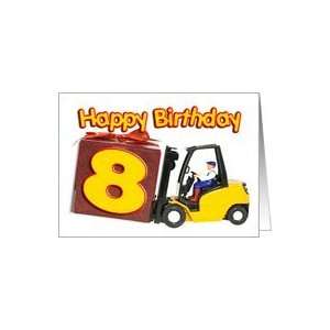  Forklift card for an 8 year old Card Toys & Games