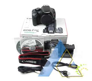 Canon EOS Kiss X4 JAP 550D Rebel T2i Body DSLR Camera+4Gifts+1 Year 