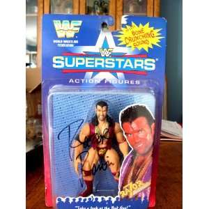 AUTOGRAPHED AUTO SIGNED WWE WWF SUPERSTARS COLLECTOR SERIES RAZOR 