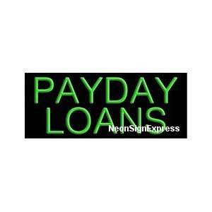  Neon Sign   PAYDAY LOANS 