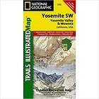   Geographic Maps Southwest Yosemite, Yosemite Valley and Wawona Map