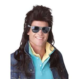  Lets Party By California Costumes 80s Rock Mullet (Brown 