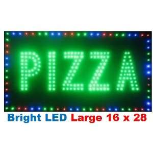  PIZZA Italian Restaurant Led Neon Business Motion Light 